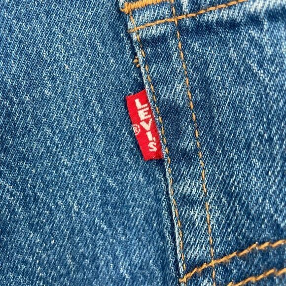 Levi's Women's Ribcage Straight Ankle Jeans Blue‎ Denim Medium Wash Size 18W - Picture 5 of 13